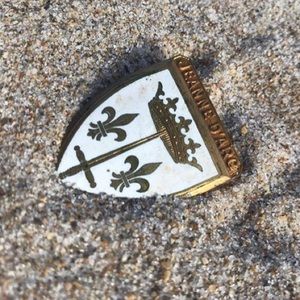 French Naval Pin from the ship Jeanne D’Arc.